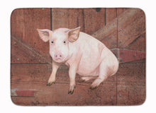 Load image into Gallery viewer, Pig at the barn door Machine Washable Memory Foam Mat SB3072RUG