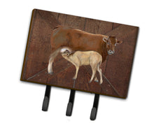 Load image into Gallery viewer, Cow Momma and Baby Leash or Key Holder SB3074TH68