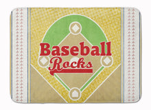Load image into Gallery viewer, Baseball Rules Machine Washable Memory Foam Mat SB3077RUG