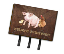 Load image into Gallery viewer, Welcome to the Farm with the pig and chicken Leash or Key Holder SB3083TH68