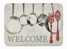 Load image into Gallery viewer, Pots and Pans Welcome Machine Washable Memory Foam Mat SB3087RUG