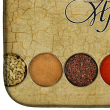 Load image into Gallery viewer, Bon Appetite and Spices Dish Drying Mat – Absorbent, Artistic Kitchen Essentials SB3089DDM