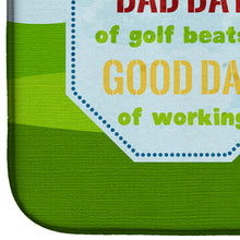 Load image into Gallery viewer, A Bad Day at Golf Dish Drying Mat – Absorbent, Artistic Kitchen Essentials SB3091DDM