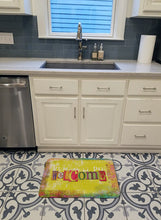 Load image into Gallery viewer, Artsy Welcome Machine Washable Memory Foam Mat SB3097RUG