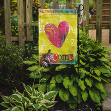 Load image into Gallery viewer, Artsy Welcome Heart Garden Flag – Decorative Outdoor Yard Flag SB3099GF