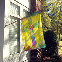 Load image into Gallery viewer, Artsy Cross Flag Canvas House Size SB3100CHF