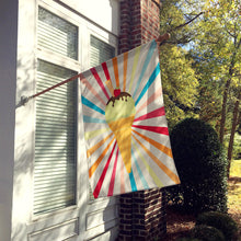 Load image into Gallery viewer, Ice Cream with Strawberry on top Flag Canvas House Size SB3102CHF