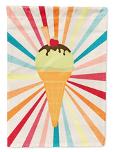 Load image into Gallery viewer, Ice Cream with Strawberry on top Flag Canvas House Size SB3102CHF