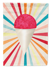 Load image into Gallery viewer, Cherry Snowball Snow Cone Garden Flag - Outdoor Decorative Yard Flag