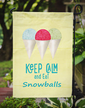 Load image into Gallery viewer, Keep calm and eat snowballs Garden Flag - Outdoor Decorative Yard Flag SB3109GF