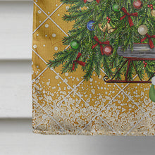 Load image into Gallery viewer, Santa's Elf  and Christmas Tree Flag Canvas House Size SB3115CHF