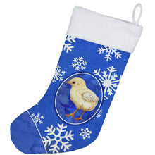 Load image into Gallery viewer, Baby Chick Winter Snowflakes Holiday Christmas Stocking SB3152-CS