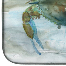Load image into Gallery viewer, Crab a leg up Watercolor Dish Drying Mat – Absorbent, Artistic Kitchen Essentials SC2002DDM