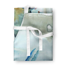 Load image into Gallery viewer, Blue Crab #2 Watercolor Apron – Artist-Designed Kitchen, BBQ &amp; Craft Apron SC2004APRON