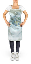 Load image into Gallery viewer, Sea Turtle Watercolor Apron – Artist-Designed Kitchen, BBQ &amp; Craft Apron SC2006APRON