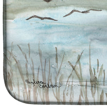 Load image into Gallery viewer, Pelican Watercolor Dish Drying Mat – Absorbent, Artistic Kitchen Essentials SC2008DDM