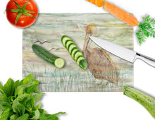 Load image into Gallery viewer, Brown Pelican Sunset Glass Cutting Boards – Durable, Decorative Kitchen Art Large SC2011LCB