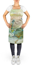 Load image into Gallery viewer, Blue Crab Sunset Apron – Artist-Designed Kitchen, BBQ &amp; Craft Apron SC2013APRON