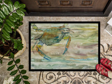 Load image into Gallery viewer, Blue Crab Sunset Doormat - 18x27 Decorative Floor Mat – Indoor/Outdoor Rug with Artistic Flair SC2013MAT