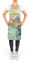 Load image into Gallery viewer, Blue Heron Sunset Apron – Artist-Designed Kitchen, BBQ &amp; Craft Apron SC2019APRON