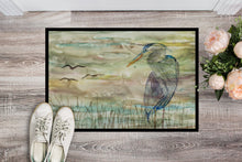 Load image into Gallery viewer, Blue Heron Sunset Doormat - 18x27 Decorative Floor Mat – Indoor/Outdoor Rug with Artistic Flair SC2019MAT