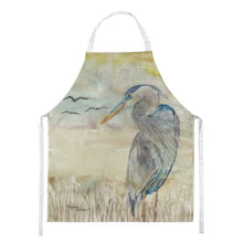 Load image into Gallery viewer, Blue Heron Yellow Sky Apron – Artist-Designed Kitchen, BBQ &amp; Craft Apron SC2020APRON
