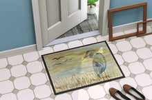 Load image into Gallery viewer, Blue Heron Yellow Sky Doormat - 24x36 Decorative Floor Mat – Indoor/Outdoor Rug with Artistic Flair SC2020JMAT