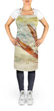 Load image into Gallery viewer, Crawfish Yellow Sky Apron – Artist-Designed Kitchen, BBQ &amp; Craft Apron SC2021APRON