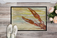 Load image into Gallery viewer, Crawfish Yellow Sky Doormat - 18x27 Decorative Floor Mat – Indoor/Outdoor Rug with Artistic Flair SC2021MAT
