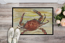 Load image into Gallery viewer, Cooked Crab Yellow Sky Doormat - 18x27 Decorative Floor Mat – Indoor/Outdoor Rug with Artistic Flair SC2022MAT