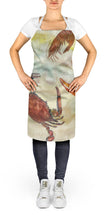 Load image into Gallery viewer, Crab, Shrimp, Oyster Yellow Sky Apron – Artist-Designed Kitchen, BBQ &amp; Craft Apron SC2023APRON
