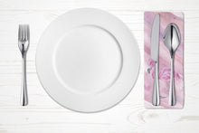 Load image into Gallery viewer, Flamingo #1 on Pink Cloth Napkin, Fabric Table Napkin, Reusable, printed in the USA SC2056NAP