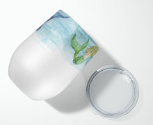 Load image into Gallery viewer, Mermaids Stainless Steel 12 oz Stemless Wine Glass