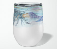 Load image into Gallery viewer, Mermaids Stainless Steel 12 oz Stemless Wine Glass