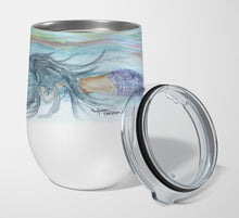 Load image into Gallery viewer, Mermaids Stainless Steel 12 oz Stemless Wine Glass