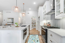 Load image into Gallery viewer, Pelicans, Crabs and Shrimp Floor Runner Mats – 28x58 Indoor/Outdoor Rugs with Artistic Design | Made in the USA