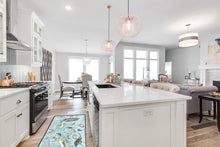 Load image into Gallery viewer, Pelicans, Crabs and Shrimp Floor Runner Mats – 28x58 Indoor/Outdoor Rugs with Artistic Design | Made in the USA