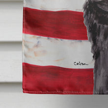Load image into Gallery viewer, USA American Flag with Pug Flag Canvas House Size