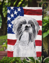 Load image into Gallery viewer, USA American Flag with Shih Tzu Garden Flag – Decorative Outdoor Yard Flag