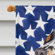 Load image into Gallery viewer, USA American Flag with Springer Spaniel Flag Canvas House Size