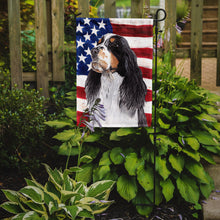 Load image into Gallery viewer, USA American Flag with Springer Spaniel Garden Flag – Decorative Outdoor Yard Flag