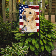 Load image into Gallery viewer, USA American Flag with Labrador Garden Flag – Decorative Outdoor Yard Flag
