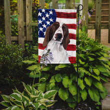 Load image into Gallery viewer, USA American Flag with Welsh Springer Spaniel Garden Flag – Decorative Outdoor Yard Flag