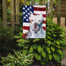 Load image into Gallery viewer, USA American Flag with Pit Bull Garden Flag – Decorative Outdoor Yard Flag