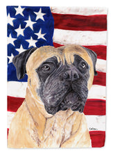 Load image into Gallery viewer, USA American Flag with Mastiff Garden Flag – Decorative Outdoor Yard Flag