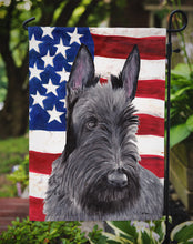 Load image into Gallery viewer, USA American Flag with Scottish Terrier Garden Flag – Decorative Outdoor Yard Flag