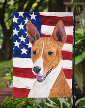 Load image into Gallery viewer, USA American Flag with Basenji Garden Flag – Decorative Outdoor Yard Flag