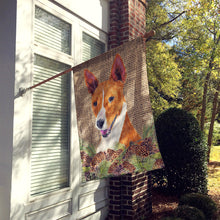 Load image into Gallery viewer, Basenji Flag Canvas House Size