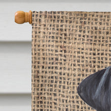 Load image into Gallery viewer, Doberman Flag Canvas House Size