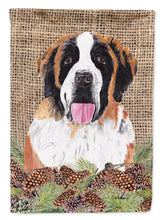 Load image into Gallery viewer, Saint Bernard Garden Flag – Decorative Outdoor Yard Flag